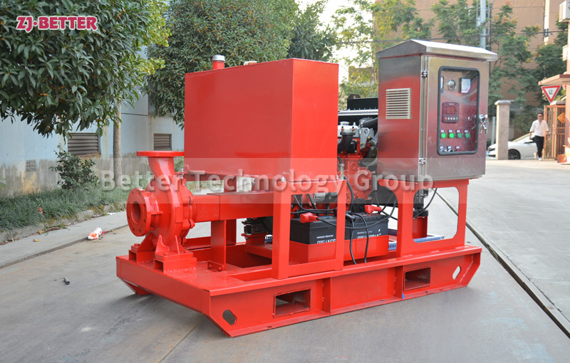 Configuration and Application of Diesel Engine Fire Pump