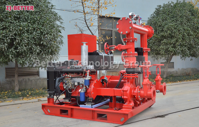 Cost-effective emergency fire pump equipment