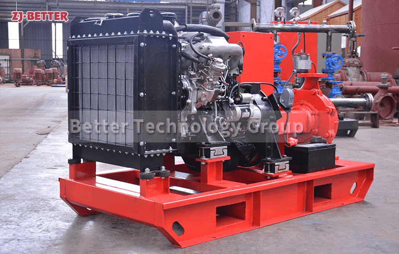 Diesel fire pump can be used in various occasions required for fire protection