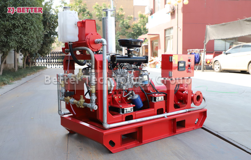 Diesel fire pump is a reliable fire fighting equipment