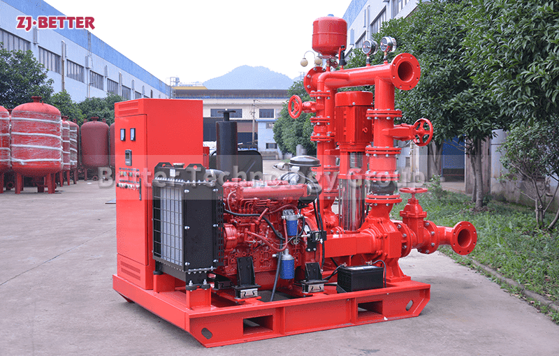 Factory direct sales of efficient and convenient fire pump sets