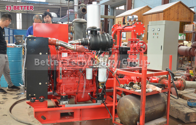 How to properly maintain the diesel fire pump?