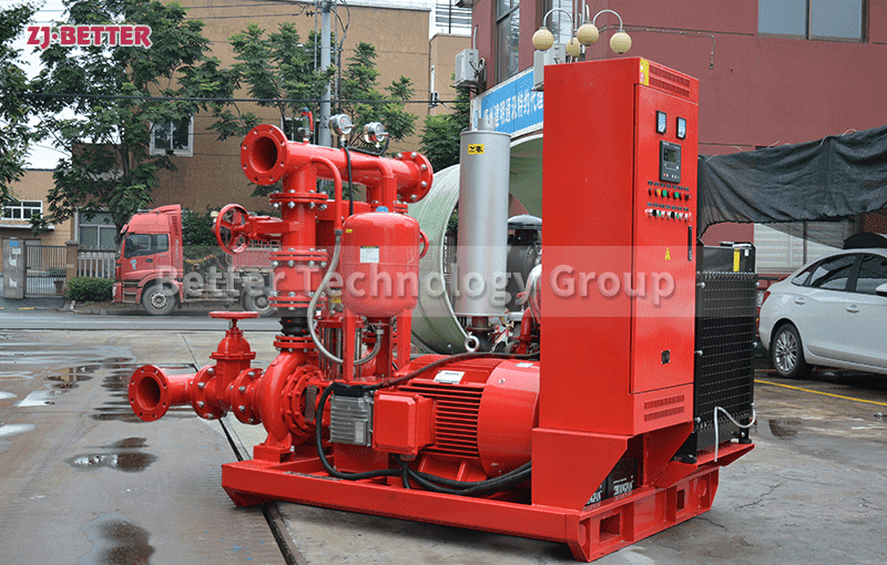 Importance of complete fire pump sets (electric, diesel and jockey pumps)