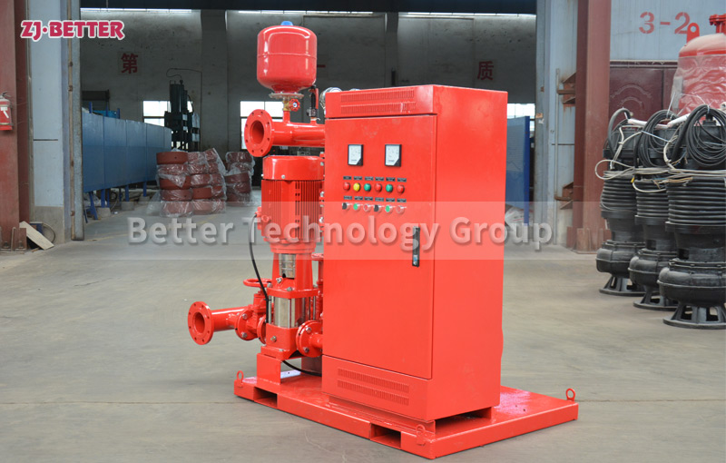 Introduction to the scope of application and structural characteristics of the horizontal electric fire pump set
