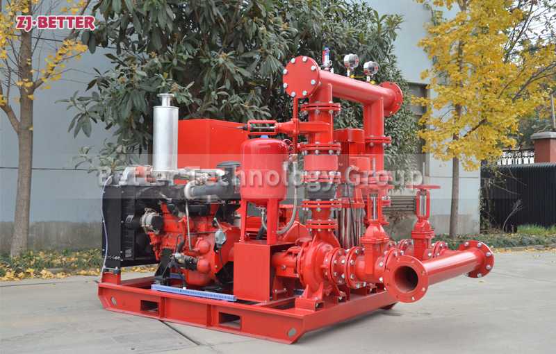 Main control methods and applicable occasions of diesel engine fire pump