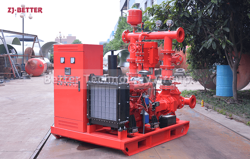 Popular standard EDJ fire pump (main pump + backup pump)