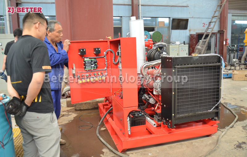 Product overview and characteristics of diesel engine fire pump