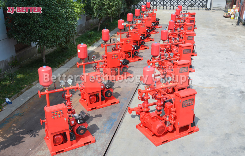 Routine maintenance of diesel engine fire pump