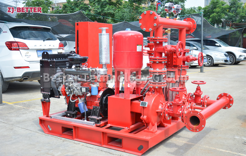 Several common control methods of diesel engine fire pump