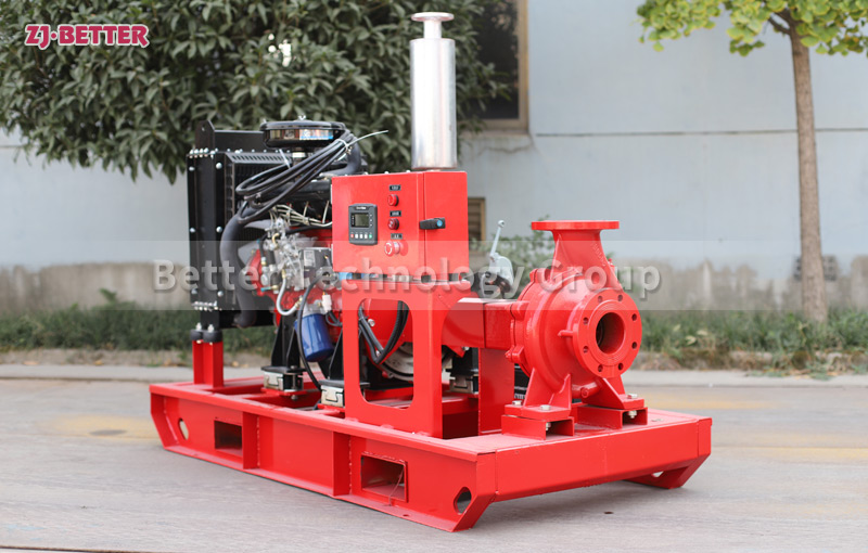 Several reasons for the high temperature of diesel engine fire pump