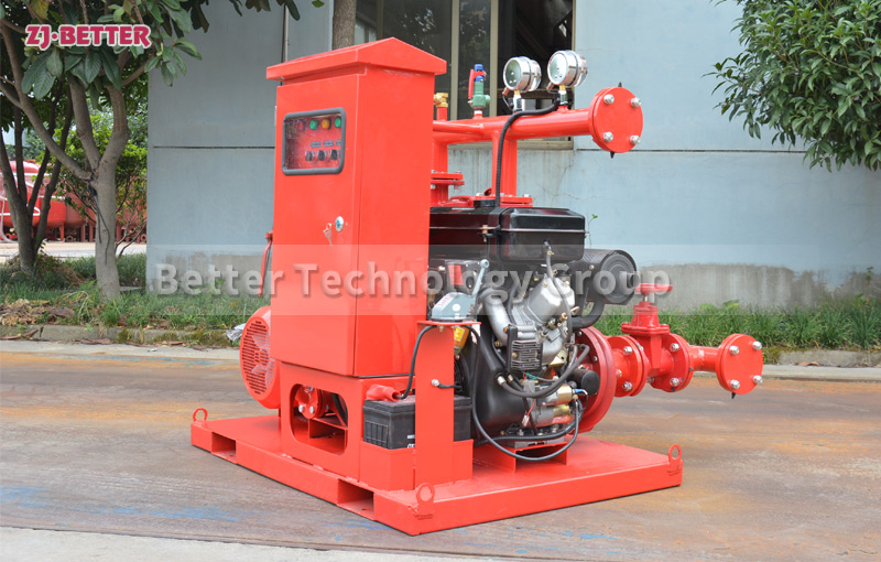 Small Diesel Engine Driven Fire Pump Set