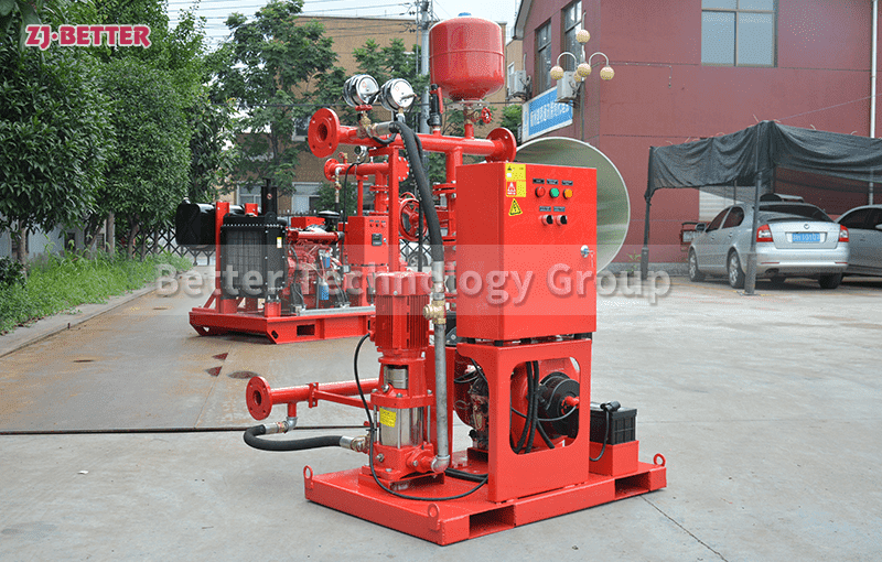 Small flow DJ fire pump set customized on request