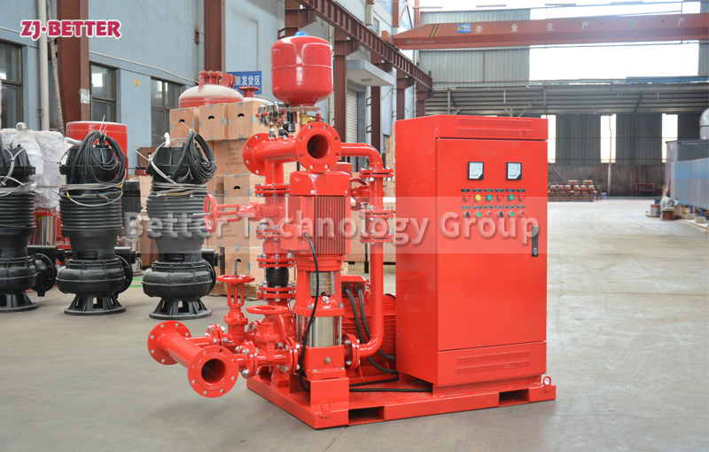 Stable performance of diesel engine fire pump set