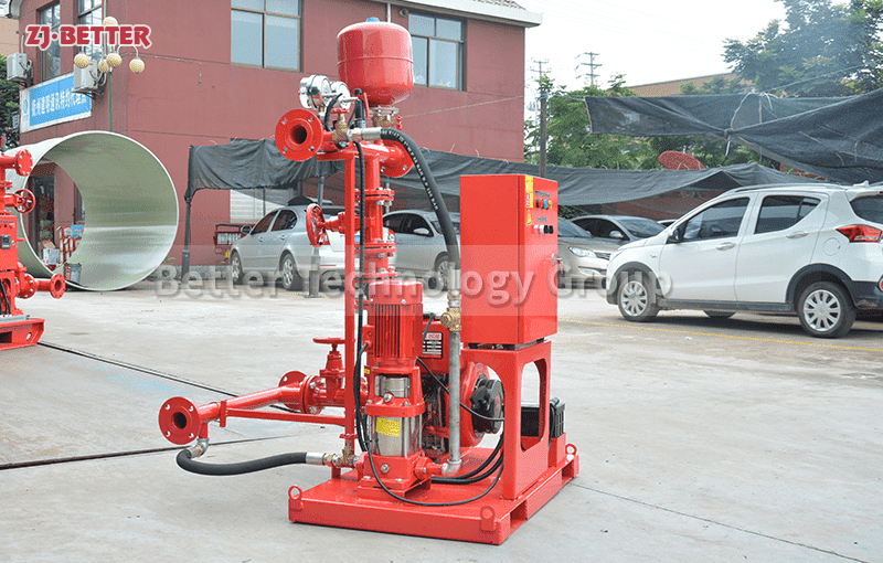Standard fire pumps are mainly used to transport water for fire fighting