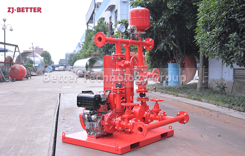 Start-up Function of Small Diesel Engine Fire Pump Set