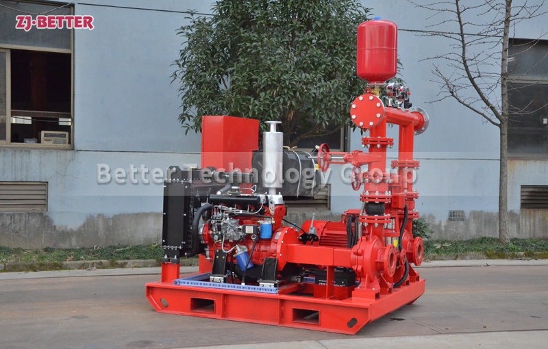 The function and characteristics of diesel engine fire pump