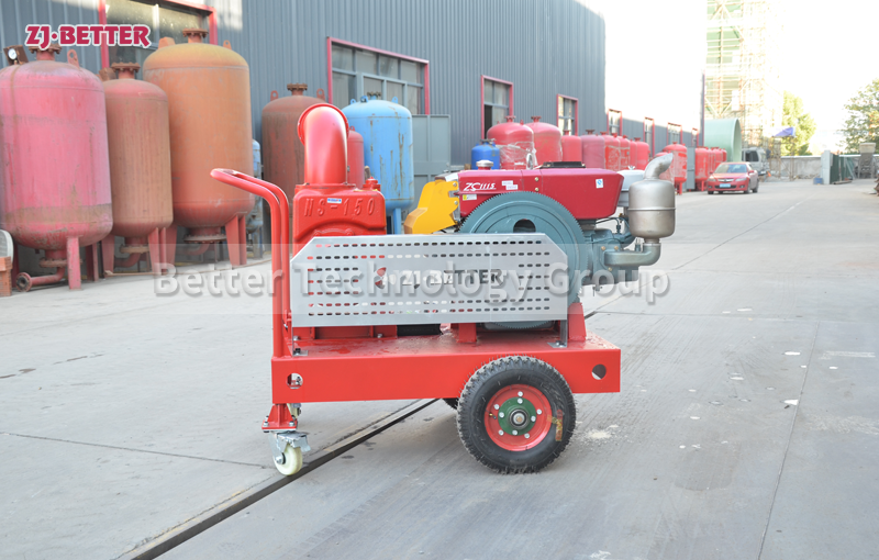 The main heat dissipation methods of diesel engine fire pumps can be divided into two types