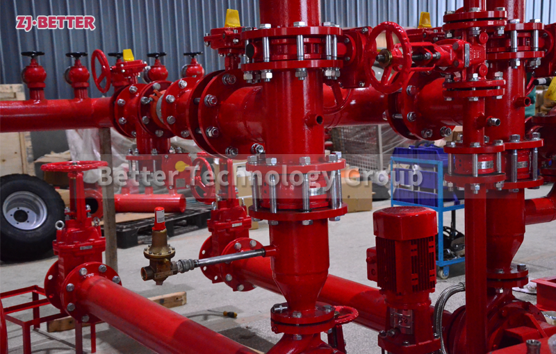 UL fire pump set equipment exported to Bahrain