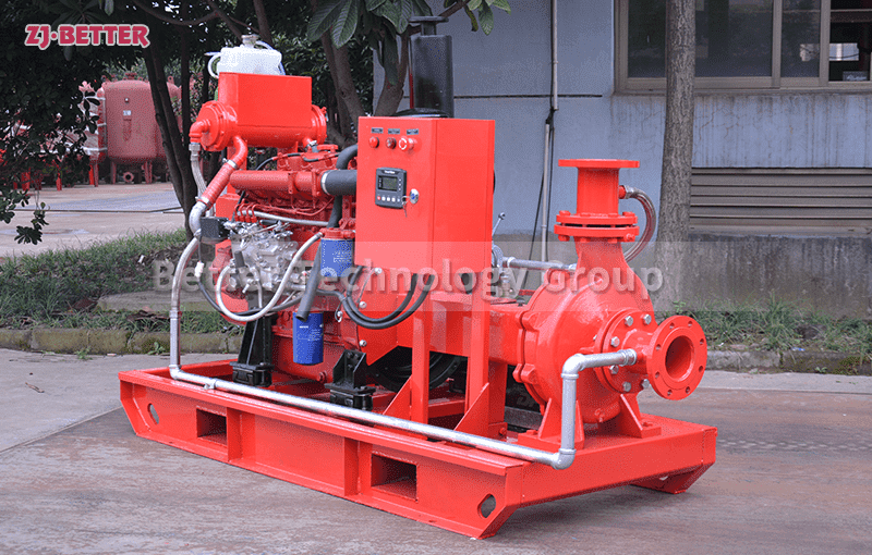 What are the advantages and options of diesel fire pumps?