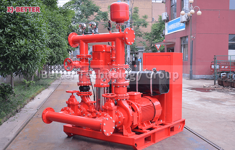 What are the types of fire pumps?