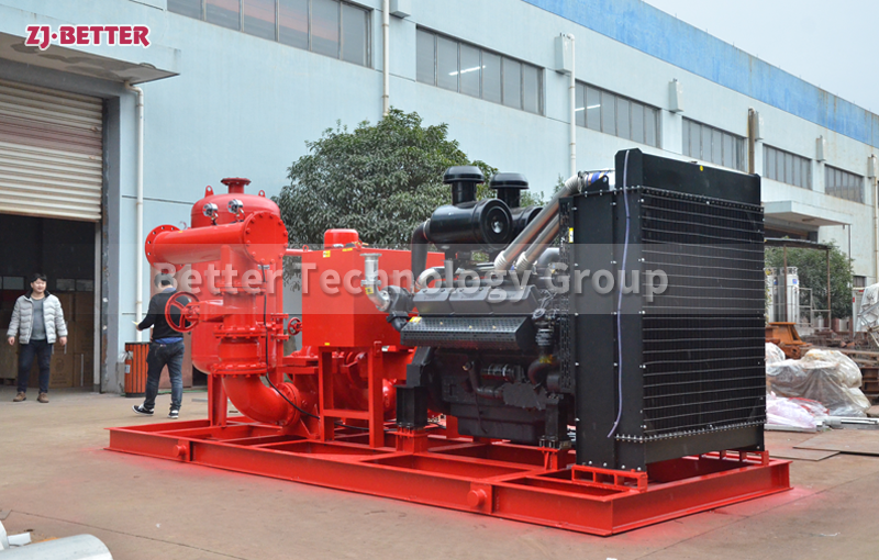 ZJBetter Technical Company’s XBC-D Diesel Fire Pump