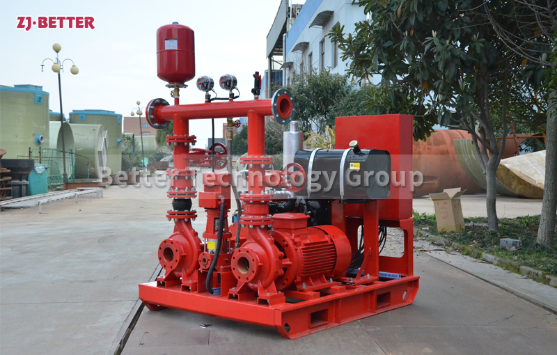 EDJ Fire pump system(electric diesel jockey fire pump)