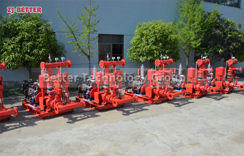 What is diesel fire pump set?