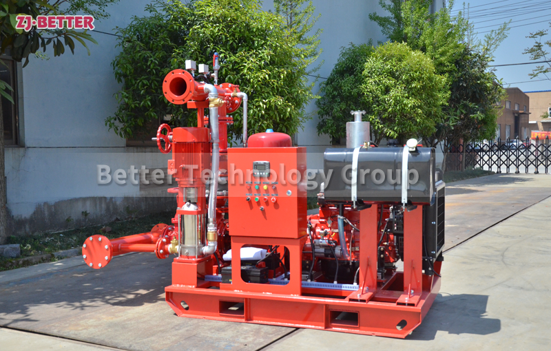 500gpm Diesel Fire Water Pump for Sale