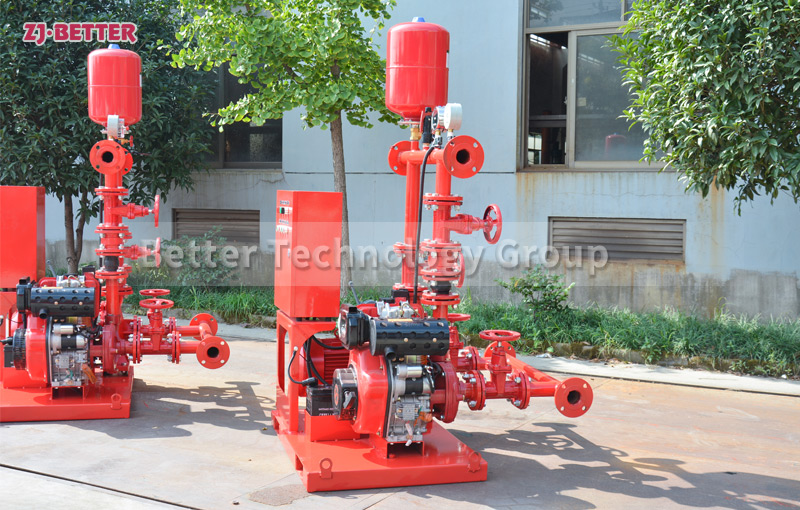 Daily maintenance work of diesel engine fire pump