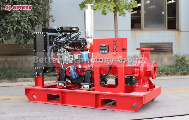 Diesel engine fire pump is a good water supply equipment