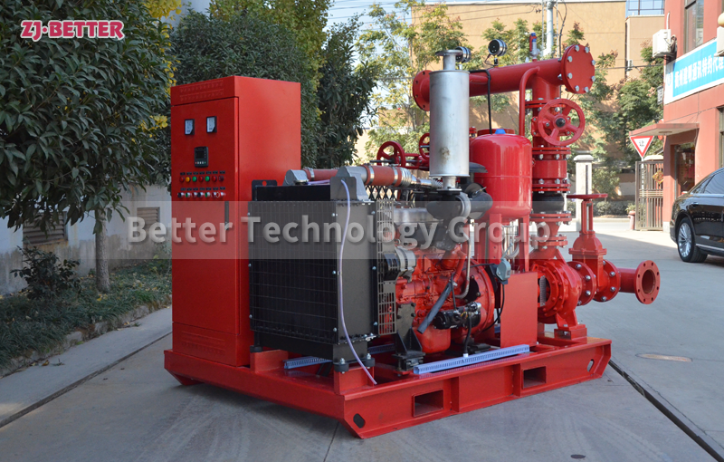 Diesel engine fire pump is a good water supply equipment