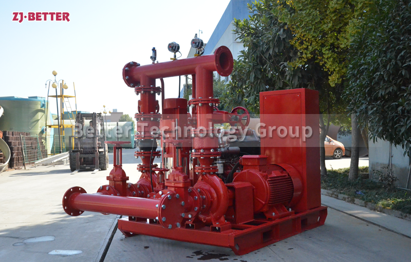 Diesel engine fire pump is a reliable fire fighting equipment
