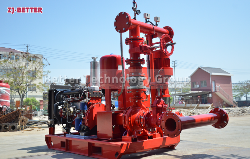 Diesel engine fire pumps are widely used in fire fighting