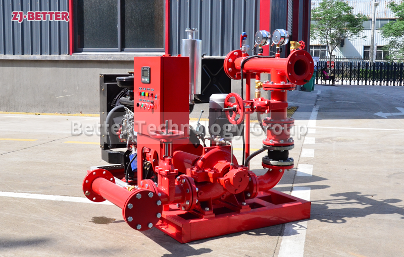 Diesel fire pumps are often available as backup