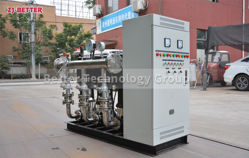 Domestic water supply equipment manufactured by our factory