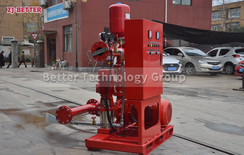 EJ fire pump is composed of electric pump and regulated pump