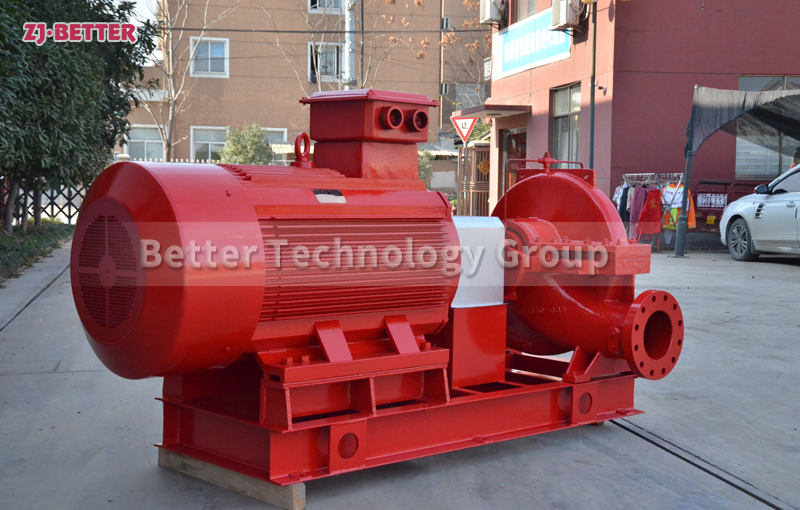 Introduction to the scope of application and structural characteristics of horizontal fire pumps
