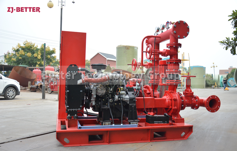 Main Features of Diesel Engine Fire Pump