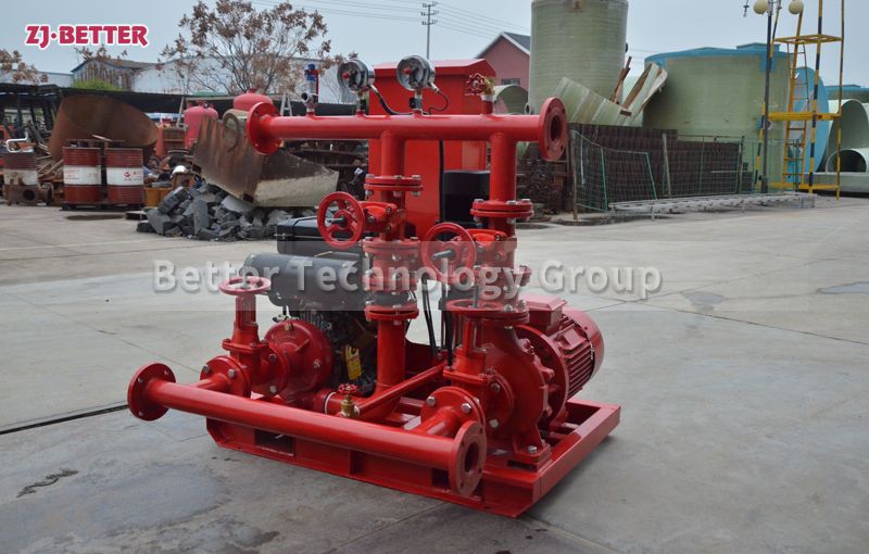 Product Features of Diesel Engine Fire Pump Set
