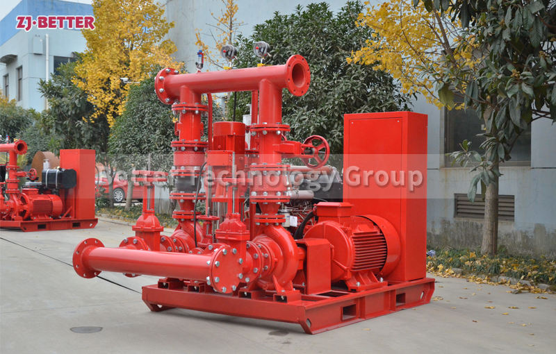 Start-up preparation of diesel engine fire pump