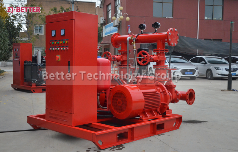 What are the characteristics of diesel fire pumps?