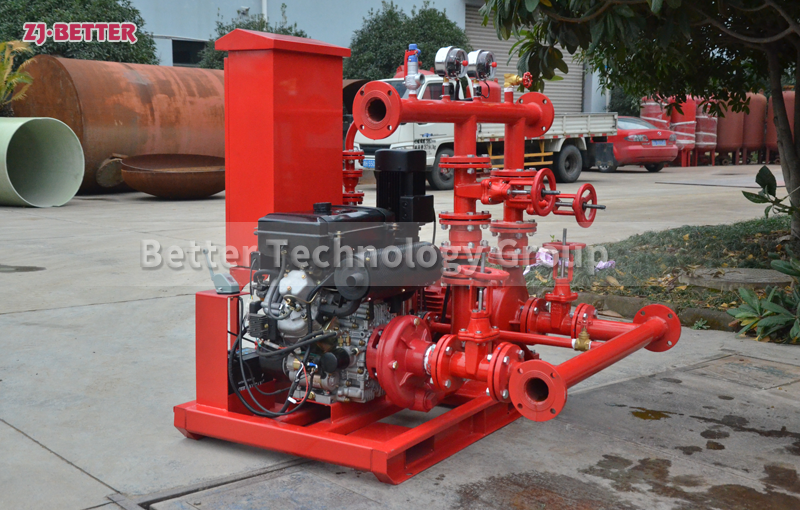 What are the control methods of diesel engine fire pump?