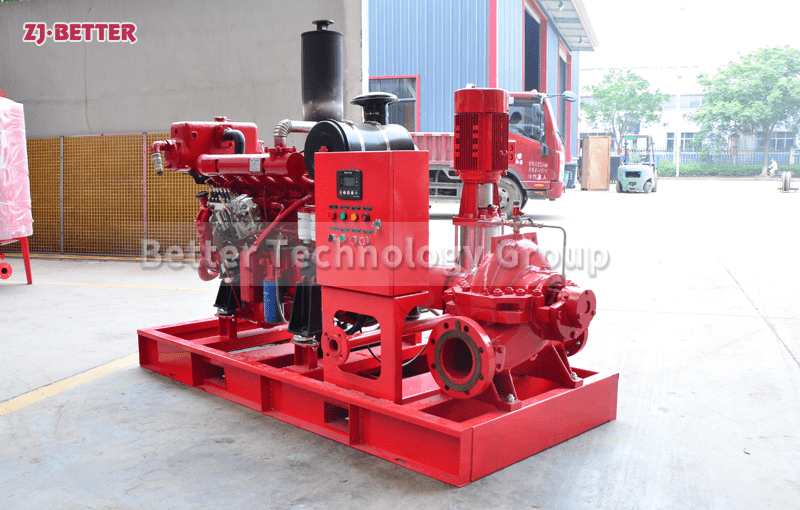 Advantages of diesel engine fire pumps