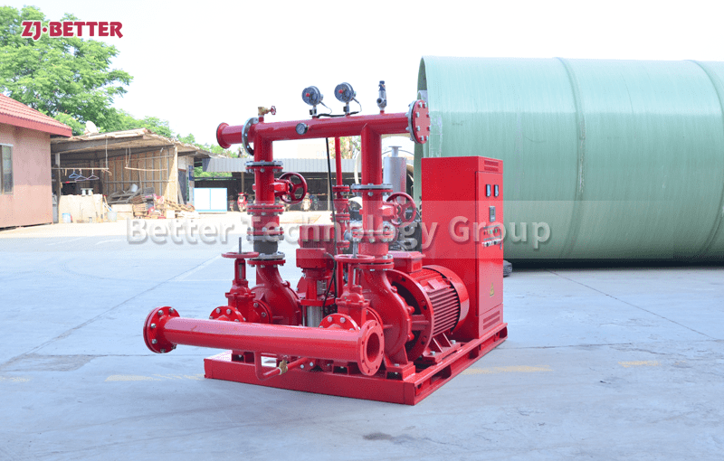 Advantages of diesel fire pump and its application in engineering