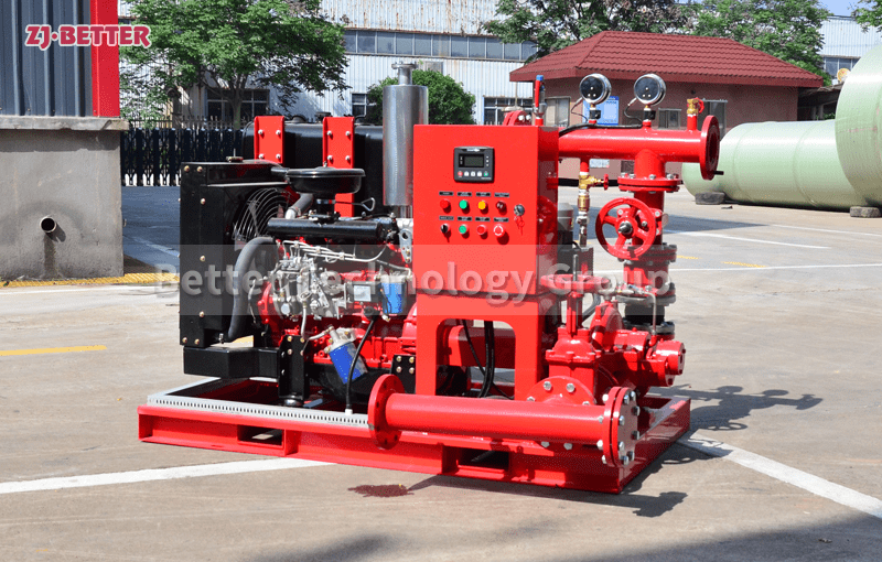 Basic types and characteristics of diesel engine fire pumps