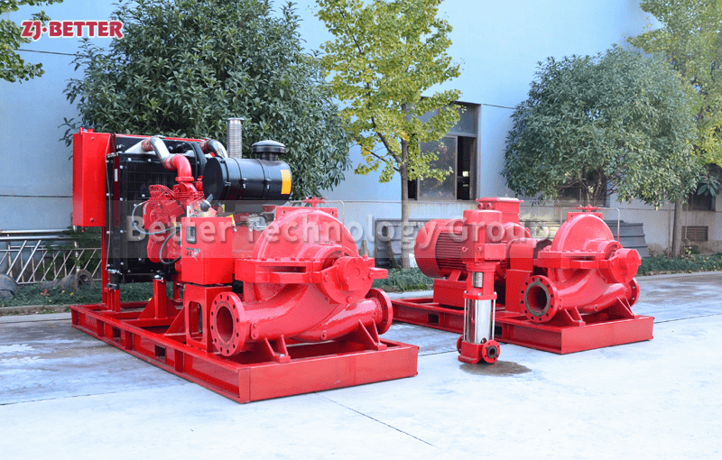 Common applications for electric and diesel fire pumps