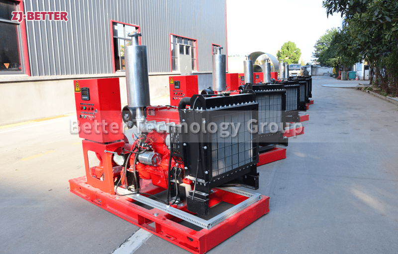 Daily use of diesel engine fire pump