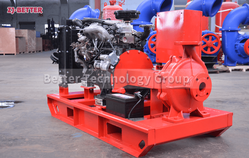 Diesel engine fire pumps have been widely used in fire departments