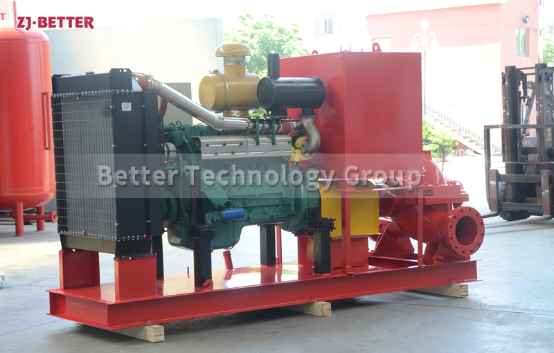 Diesel engine fire pumps have been widely used in fire diversion