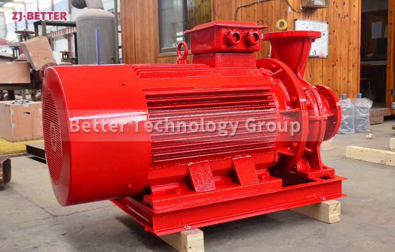 Electric fire pump is applied to various water environments